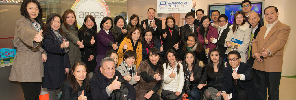Participants at the Ageas-Warnborough Management Workshop in Hong Kong