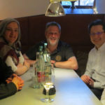 With Bernd Wolter, Annegret Kollmeier and John McNeill at the Schloss Brake