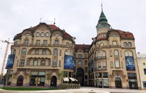 Oradea is full of unique Art Nouveau architecture like this Black Eagle Palace