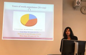 Dr Vera Petrovic showcases some impressive data on teacher motivation in Serbia
