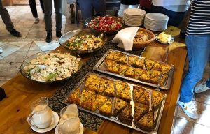 A selection of the wonderful food at Kivitasku