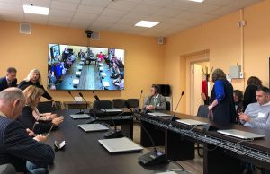 A.N. Konyaev Vocational College has impressive video-conferencing facilities