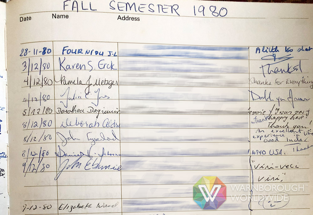 1980: Student Testimonials