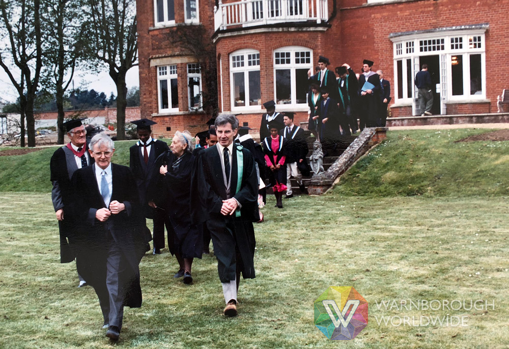 1989: Graduation at Boars Hill