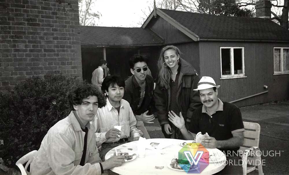 1989: Barbecue and student end-of-term party
