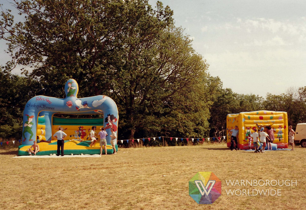 1985: Opening up the grounds to the public for a summer fair