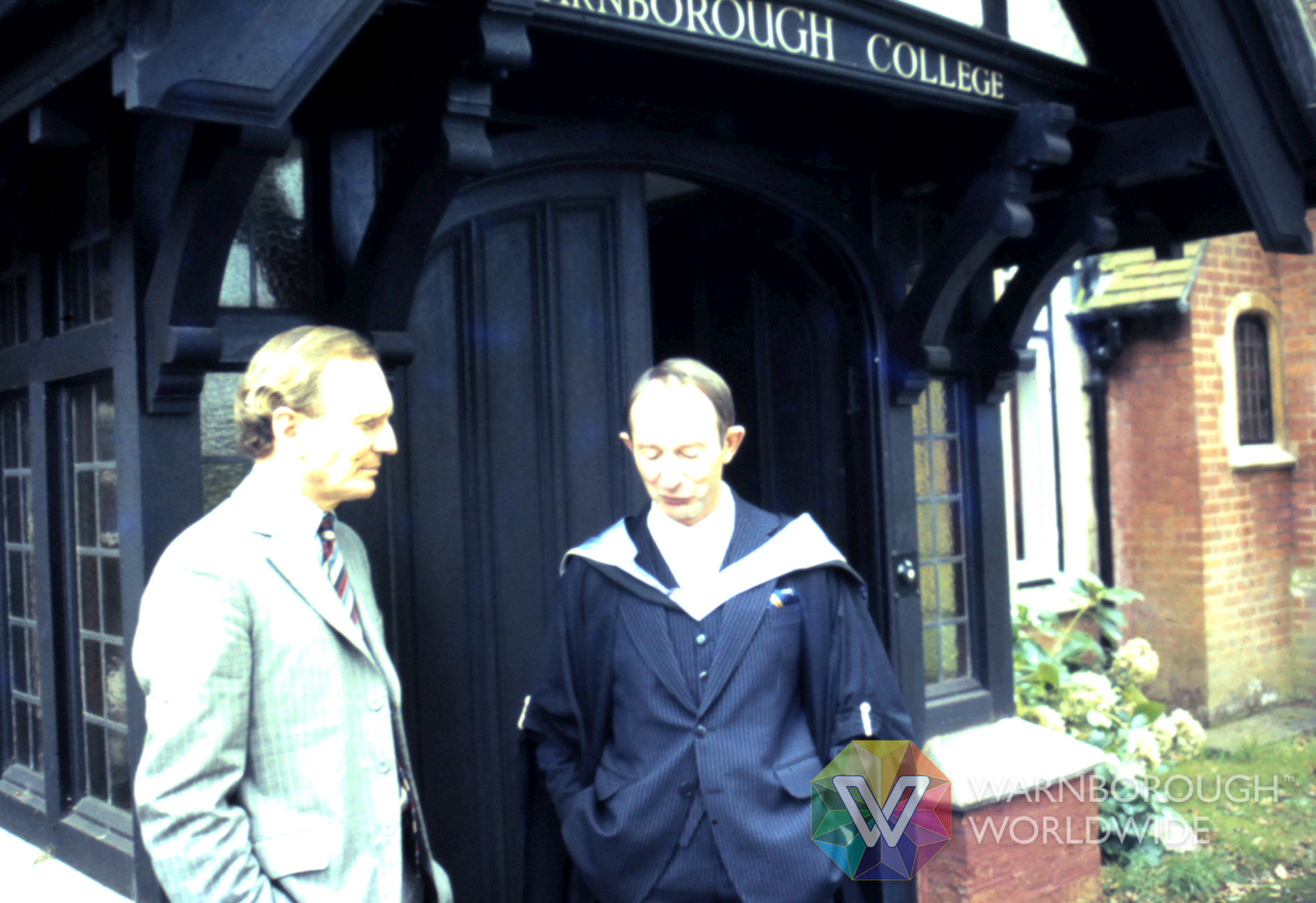 1983: Dr Graham Tytler and Dr Roger Hamer-Evans in conversation