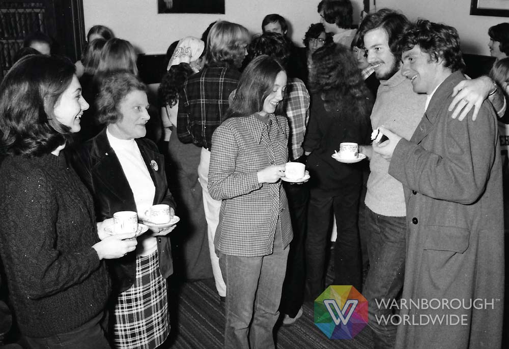 1974: Gathering at Polstead Road, our second property