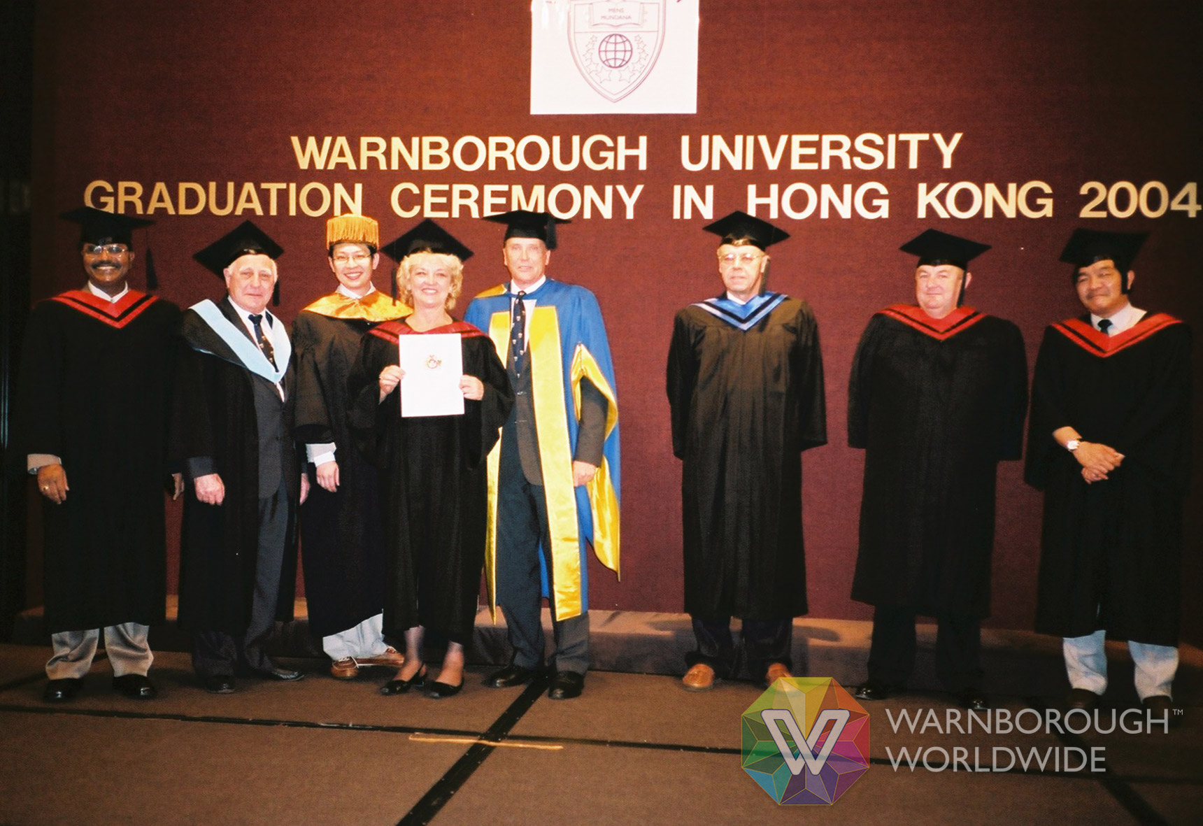 2004: Graduation in Hong Kong