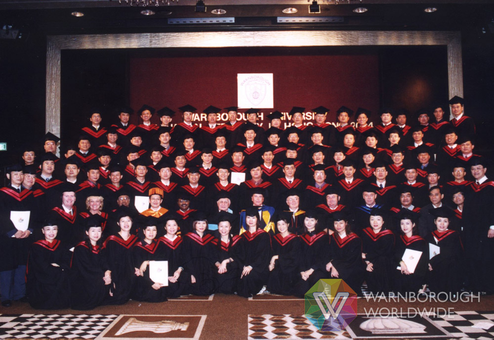 2004: Graduation in Hong Kong