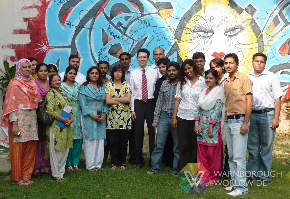 2014: Visiting our learning centre, STEP, in Pakistan