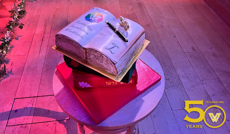 The Warnborough 50th Anniversary Cake