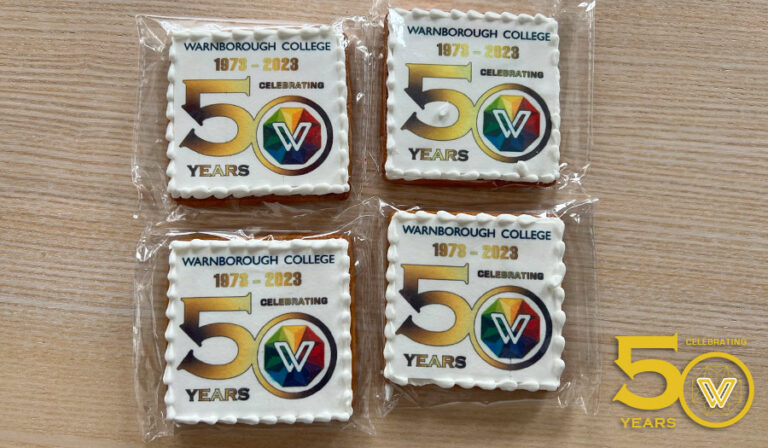 Special 50th anniversary shortcake