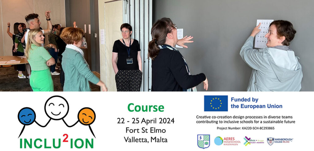 INCLUSION2 course in Malta, 22-25 April 2024