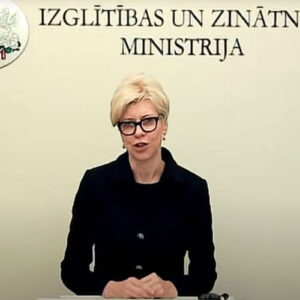 Anda Čakša, Minister of Education and Science