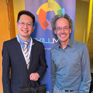 Dr Julian with Max Ehlers from UNESCO-UNEVOC